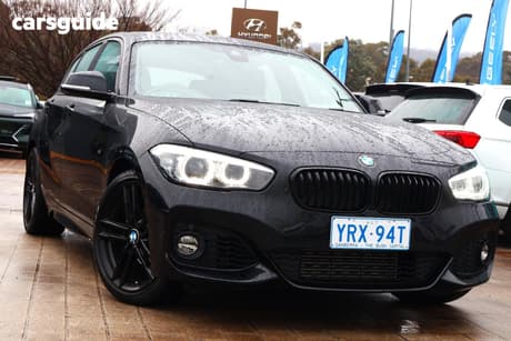 Black 2019 BMW 118I Hatchback M Sport