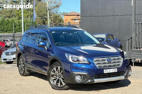 Blue 2016 Subaru Outback Wagon 2.0D Premium