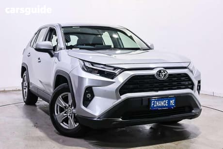 Silver 2025 Toyota RAV4 Wagon Gx (Awd) Hybrid