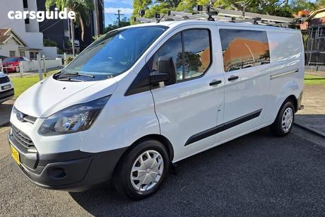 White 2017 Ford Transit Custom Van 340L (Lwb)
