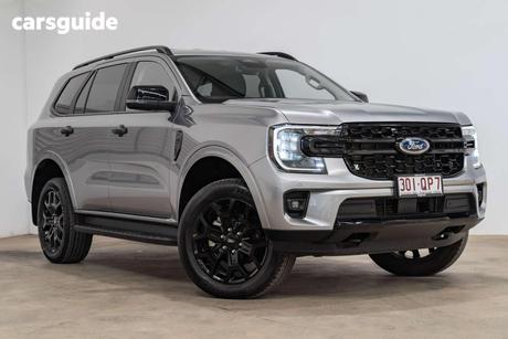 Silver 2025 Ford Everest Wagon Sport (4Wd)