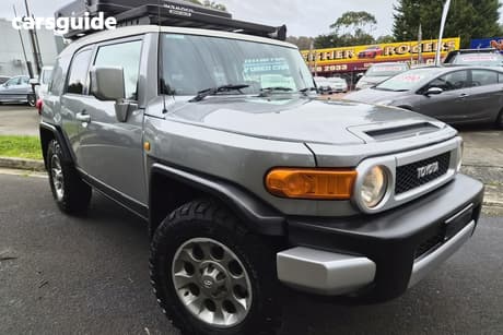 Silver 2011 Toyota FJ Cruiser Wagon