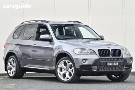 Grey 2008 BMW X5 Wagon 3.0Sd