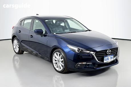 Blue 2018 Mazda 3 Hatchback Sp25 Gt (5Yr)