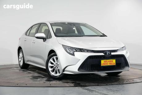 Silver 2020 Toyota Corolla Sedan Sx