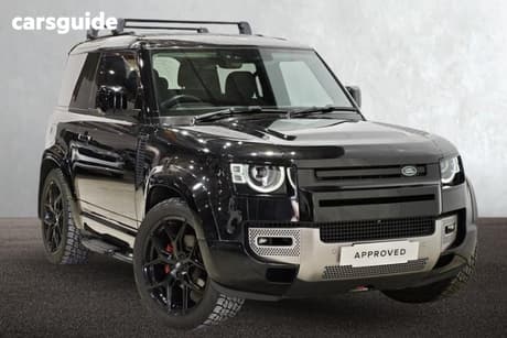 Black 2023 Land Rover Defender Wagon 90 P300 S (221Kw)