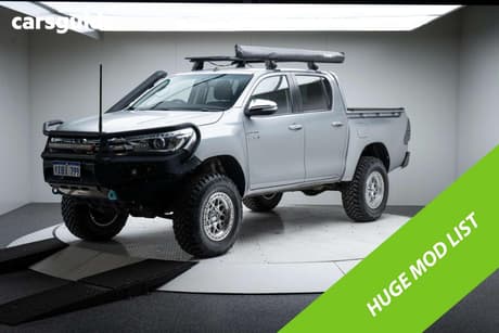 Silver 2016 Toyota Hilux Dual Cab Utility Sr (4X4)