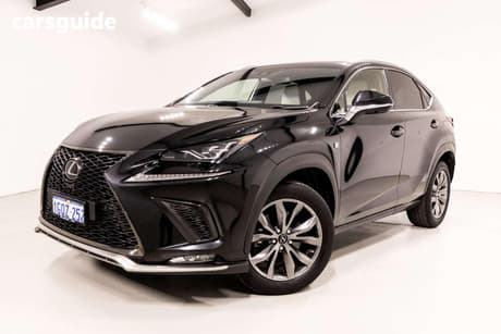 Black 2018 Lexus NX300 Wagon F Sport (Fwd)