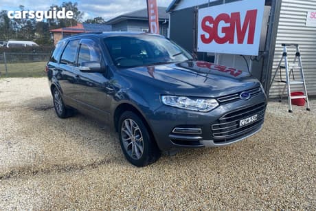 Grey 2011 Ford Territory SUV TITANIUM (4X4) SZ