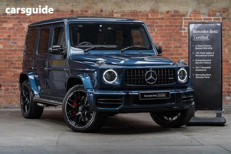 Blue 2022 Mercedes-Benz G63 Wagon 63