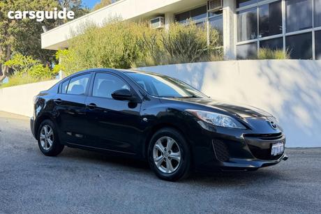 Black 2012 Mazda 3 Sedan Neo