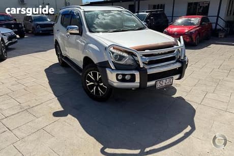 White 2019 Isuzu MU-X Wagon Ls-T (4X4)