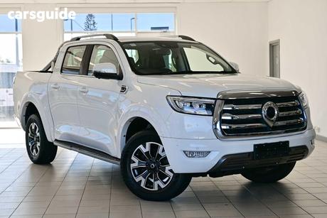 White 2023 GWM UTE Dual Cab Utility Cannon (4X2)