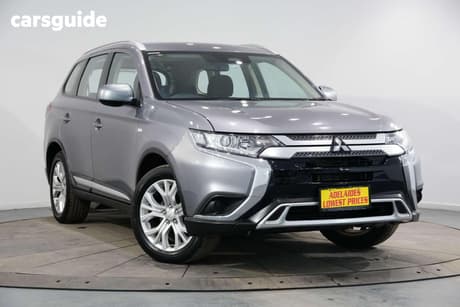 Grey 2020 Mitsubishi Outlander Wagon Es 7 Seat (2Wd)