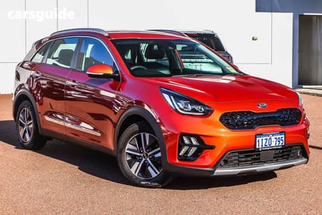Orange 2021 Kia Niro Wagon Hev Sport (Hybrid)