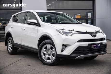 White 2018 Toyota RAV4 Wagon Gx (2Wd)