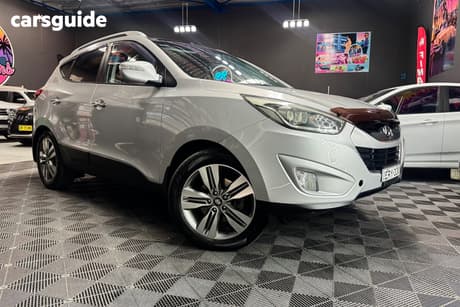 Silver 2015 Hyundai IX35 Wagon Highlander (Awd)