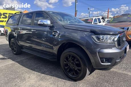 Grey 2021 Ford Ranger Double Cab Pick Up Xlt 2.0 (4X4)