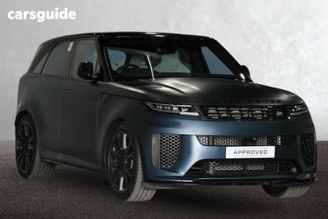Blue 2025 Land Rover Range Rover Sport Wagon P635 Sv Edition Two