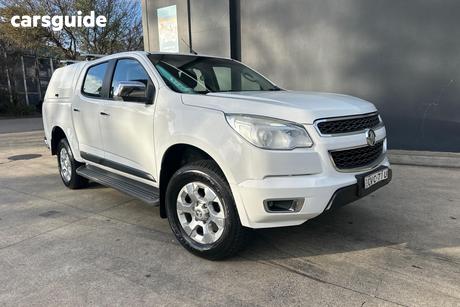 White 2014 Holden Colorado Crew Cab Pickup Ltz (4X2)