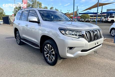 Silver 2023 Toyota Landcruiser Prado Wagon Vx