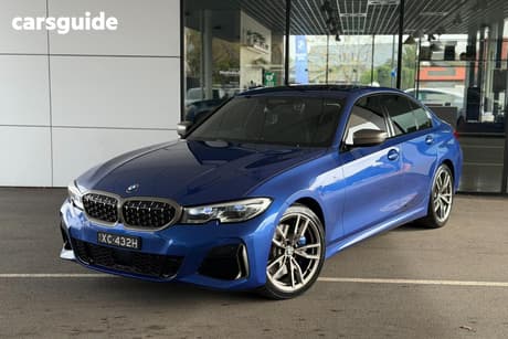 Blue 2021 BMW M340I Sedan Xdrive