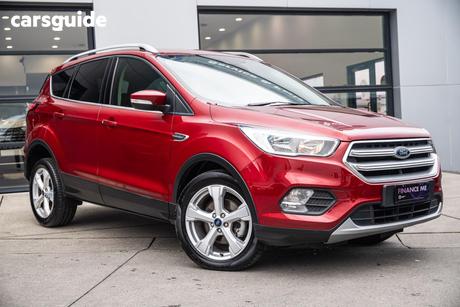 Red 2018 Ford Escape Wagon Trend (Fwd)