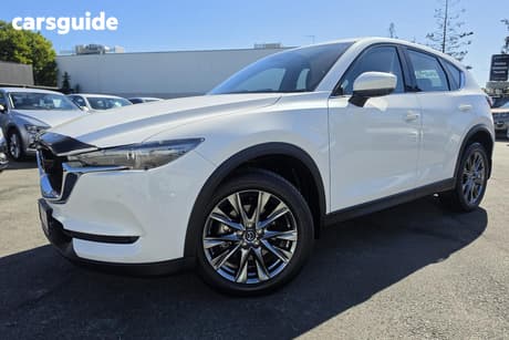 White 2019 Mazda CX-5 Wagon Akera (4X4)