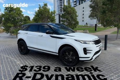 White 2019 Land Rover Range Rover Evoque Wagon P200 R-Dynamic Se (147Kw)