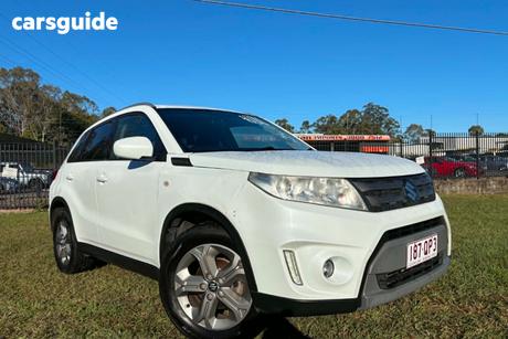 White 2017 Suzuki Vitara Wagon Gl+
