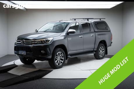 Grey 2017 Toyota Hilux Dual Cab Utility Sr5 (4X4)