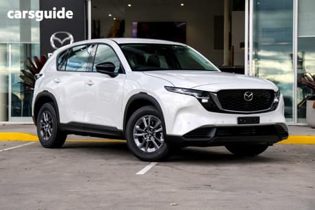 White 2026 Mazda CX-5 Wagon G25 Evolve (Awd)