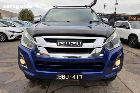 Blue 2019 Isuzu D-MAX Crew Cab Utility Ls-T High-Ride (4X2)