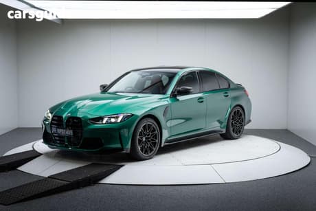 Green 2025 BMW M3 Sedan Competition M Xdrive