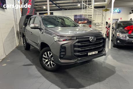 Grey 2022 LDV T60 Double Cab Utility Max Luxe (4X4)
