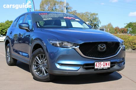 Blue 2019 Mazda CX-5 Wagon Maxx Sport (4X2)