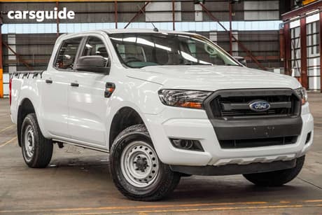 White 2017 Ford Ranger Crew Cab Pickup Xl 2.2 Hi-Rider (4X2)