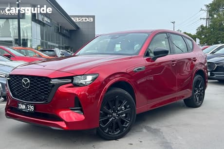 Red 2025 Mazda CX-60 Wagon P50E Gt Phev