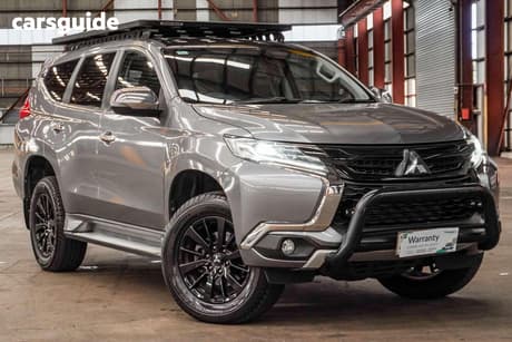 Grey 2019 Mitsubishi Pajero Sport Wagon Black Edition (4X4) 7 Seat