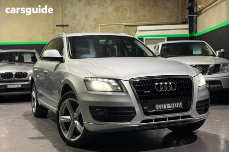 Silver 2011 Audi Q5 Wagon 3.0 Tdi Quattro