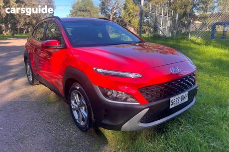 Red 2021 Hyundai Kona Wagon Active (Fwd)