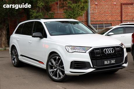 White 2020 Audi Q7 Wagon 50 Tdi Quattro Mhev