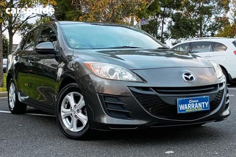 Grey 2010 Mazda 3 Hatchback Maxx