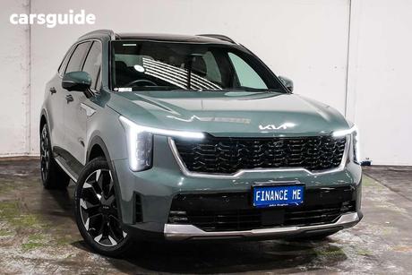 Green 2025 Kia Sorento Wagon Gt-Line