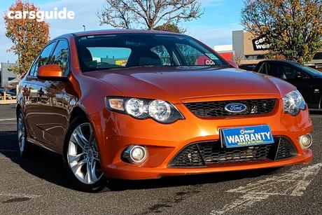 Orange 2011 Ford Falcon Sedan Xr6