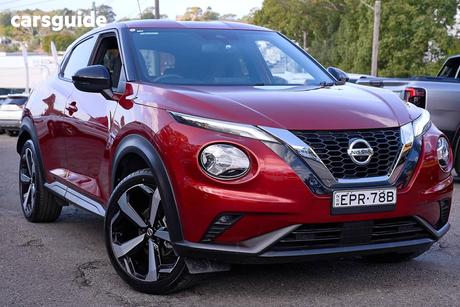 Red 2021 Nissan Juke Hatchback St-L