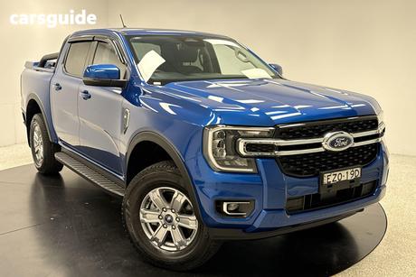 Blue 2023 Ford Ranger Double Cab Pick Up Xlt 3.0 (4X4)