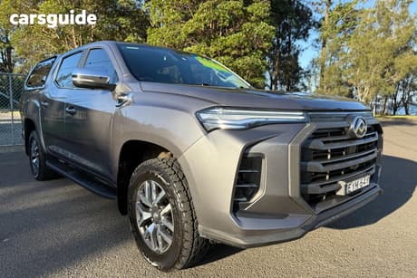 Grey 2022 LDV T60 Double Cab Utility Max Luxe (4X4)