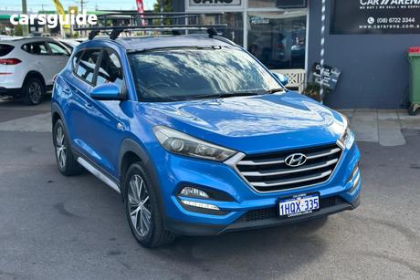 Blue 2017 Hyundai Tucson Wagon Active X (Fwd)