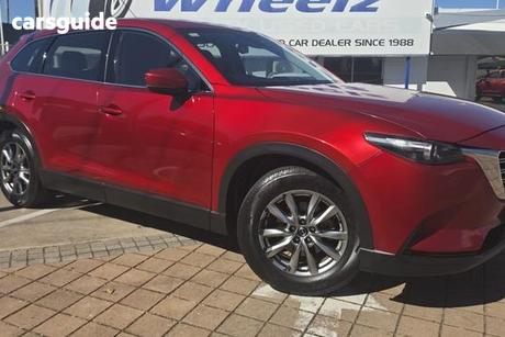 Red 2017 Mazda CX-9 Wagon Touring (Fwd)